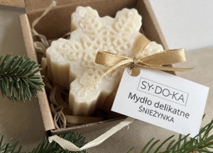Mydło delikatne - Śnieżynka - 90 g